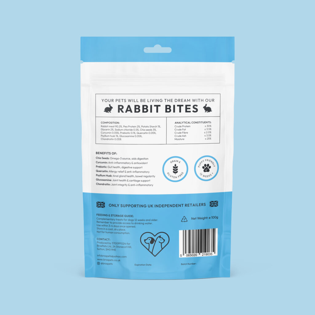 BROS PETS Rabbit Bites 10x100g (Not to be sold on Amazon / independent ...